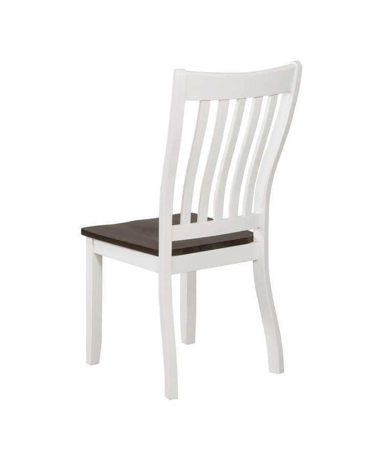 Kingman - Slat Back Dining Chair (Set of 2) - White