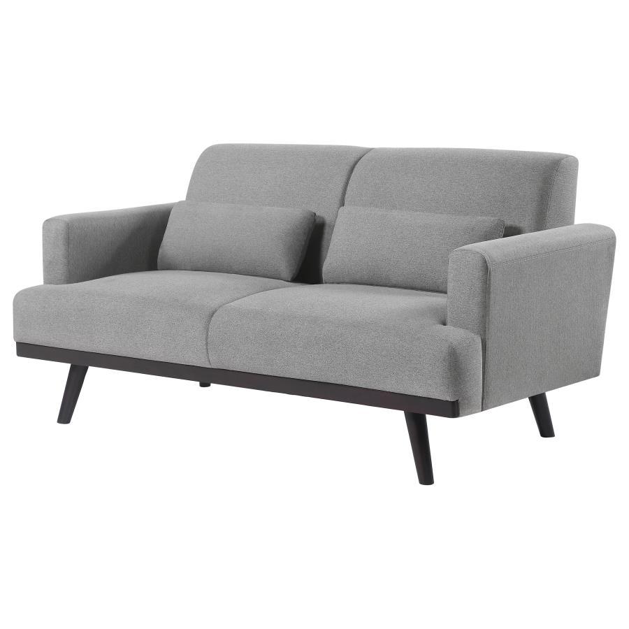 Blake - Loveseat - Pearl Silver