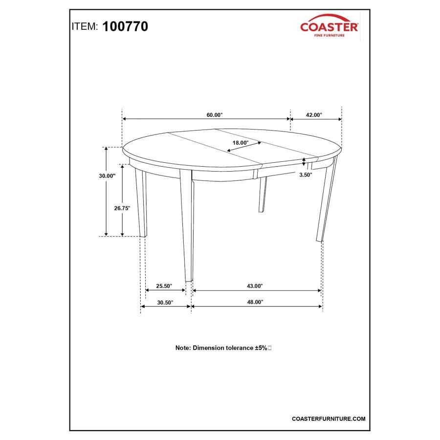 Gabriel - Dining Table - Brown