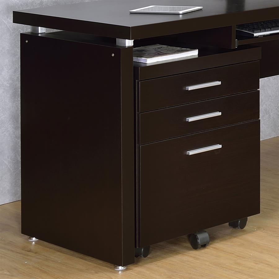 Skylar - 3-drawer Mobile File Cabinet