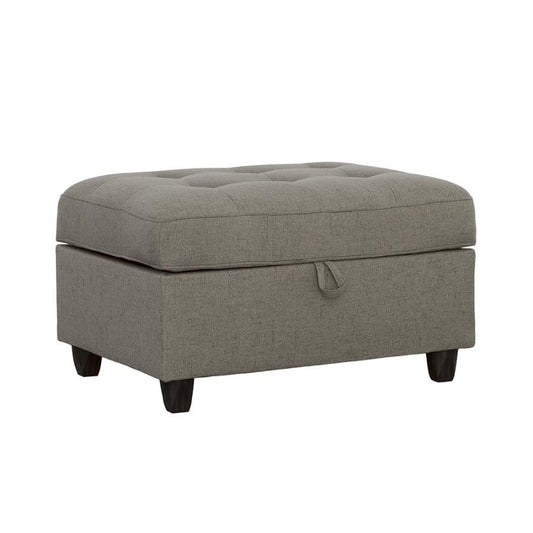 Stonenesse - Sectional - Grey - Storage Ottoman