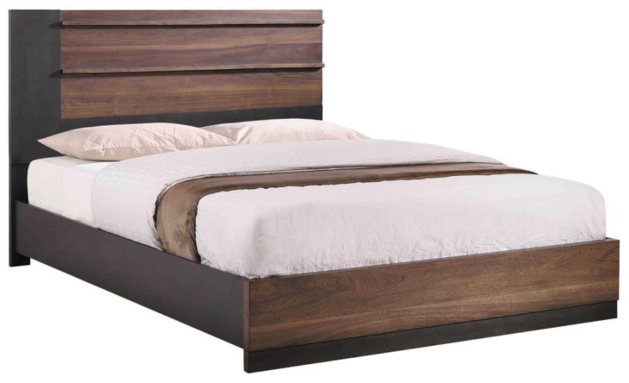 Azalia - 4 Piece Bedroom Set - California King - Dark Brown