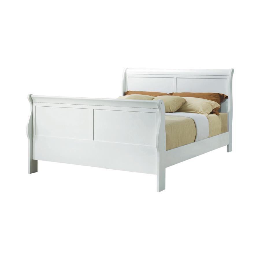 Louis Philippe - Kids & Teens Sleigh Panel Bed