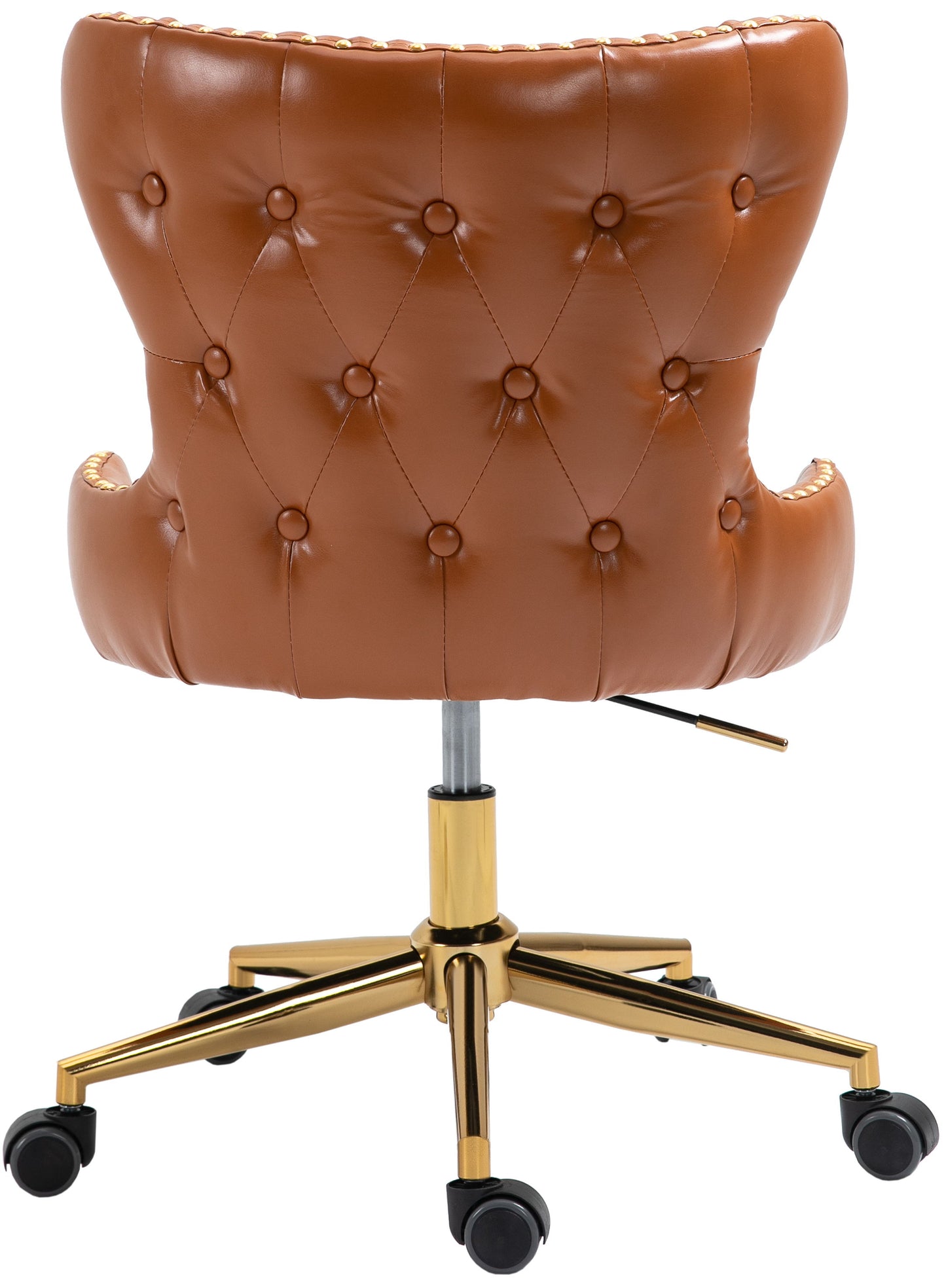 Hendrix - Office Chair with Gold Legs