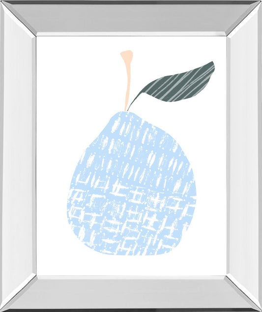 Cut Paper Fruit IV By June Erica Vess - Light Blue