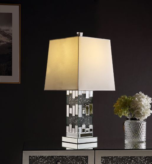 Noralie - Table Lamp - Mirrored - 30"