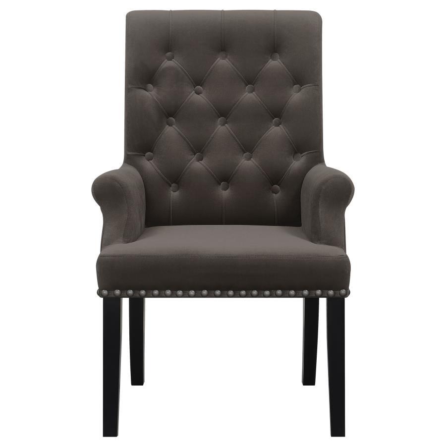 Alana - Arm Chair - Dark Gray