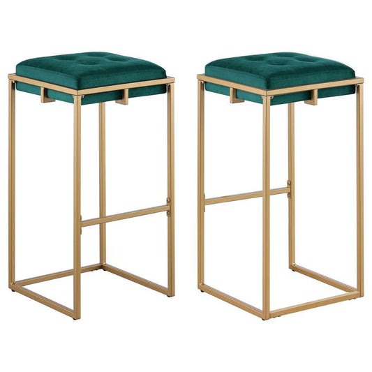 Nadia - Bar Stool (Set of 2) - Green