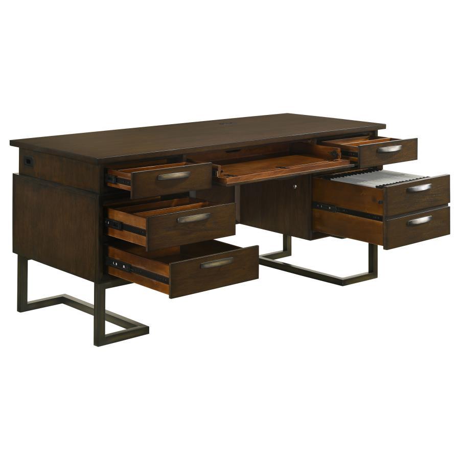 Executive Desk - Dark Brown