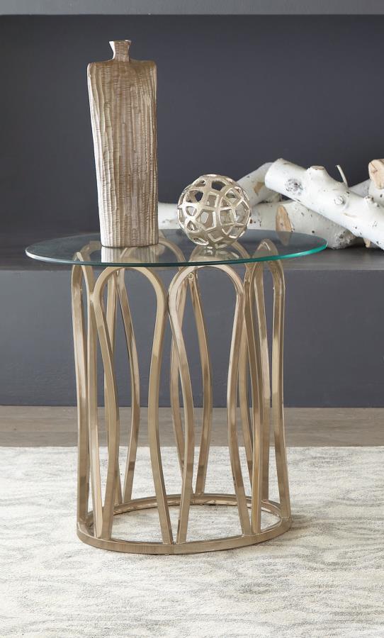 Monett - End Table - Yellow