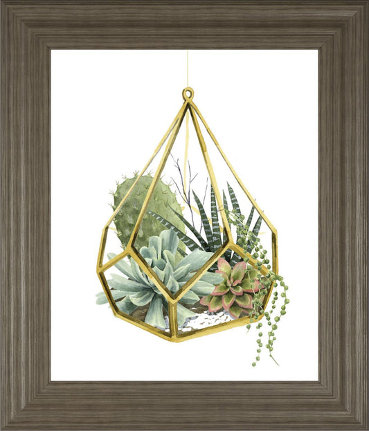 Wild Terrarium II By Grace Popp 22x26 - Green