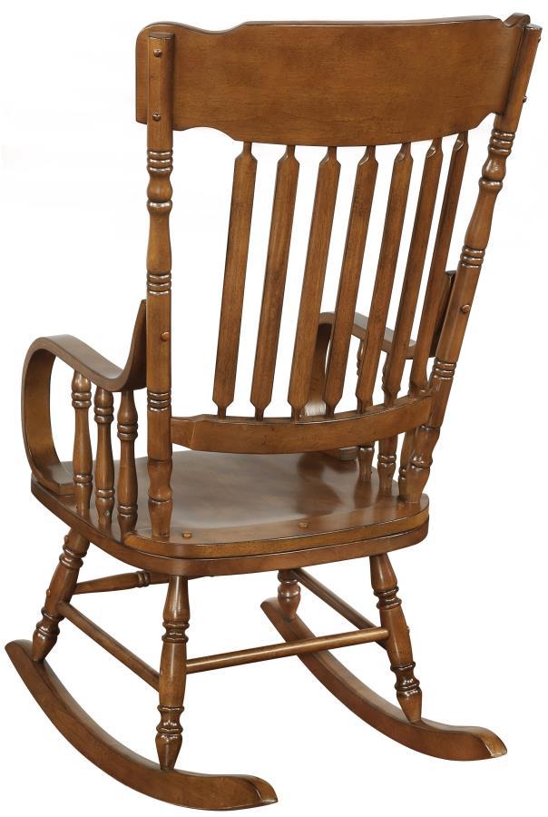 Sara - Windsor Back Rocking Chair - Brown
