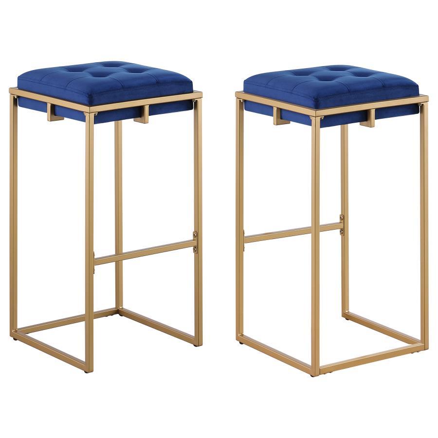 Nadia - Bar Stool (Set of 2) - Blue