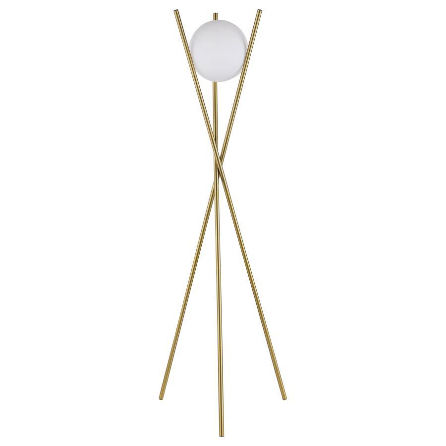 Floor Lamp Three Legs - Yellow