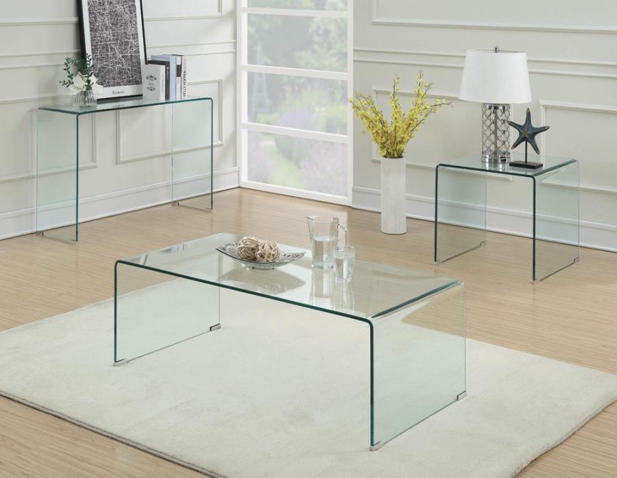 Ripley - Rectangular Sofa Table - White