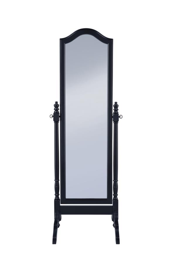 Coaster - Rectangular Cheval Mirror with Arched Top