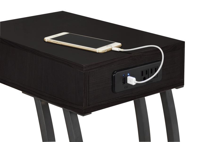 Coaster - Accent Table with Power Outlet