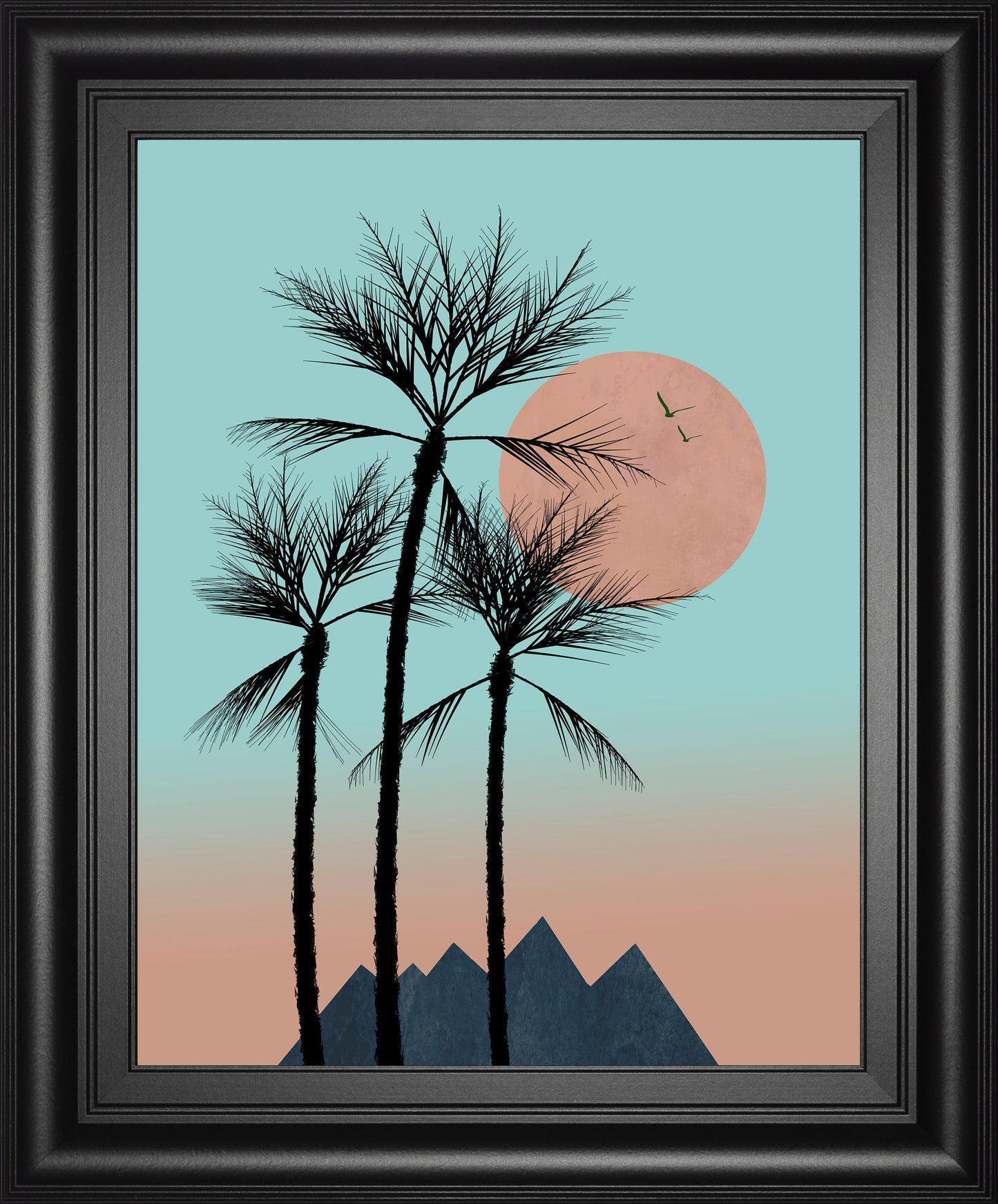 Passion In The Tropics II By Hal Halli - Framed Print Wall Art