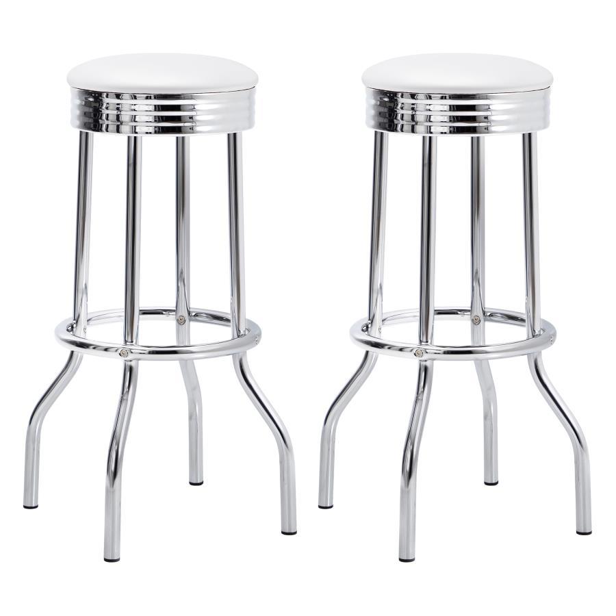 Coaster - Upholstered Top Bar Stools (Set of 2)