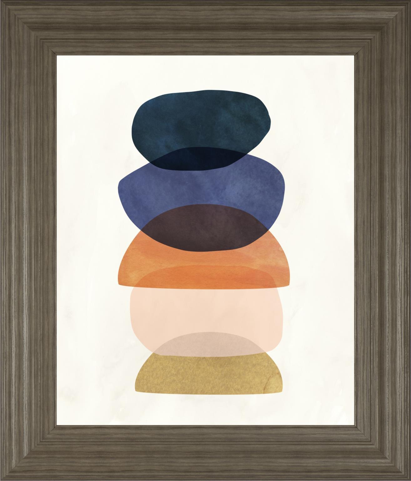 Mod Pods I By Victoria Borges 22x26 - Blue
