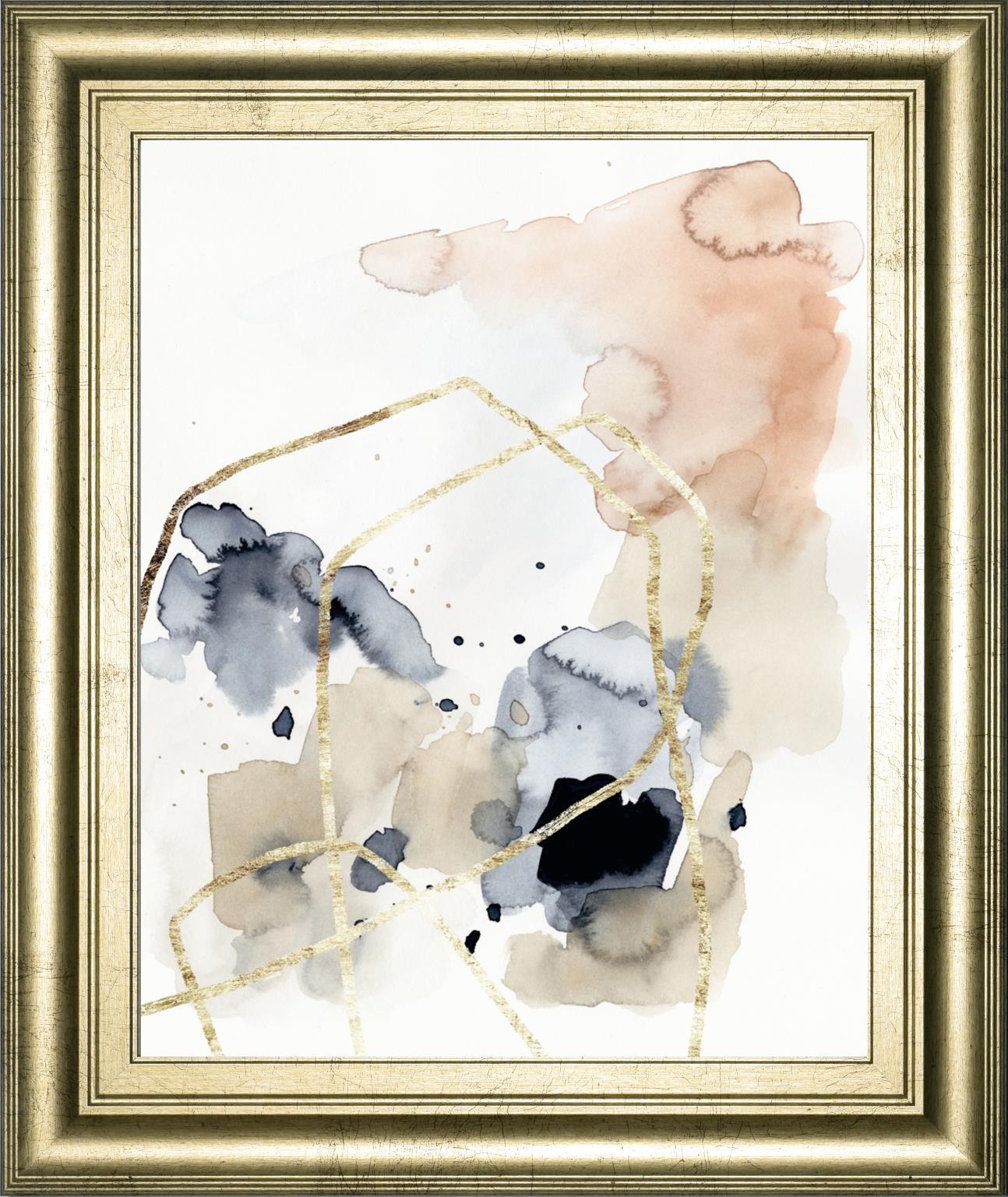 Syncopate I By Victoria Barnes 22x26 - Beige