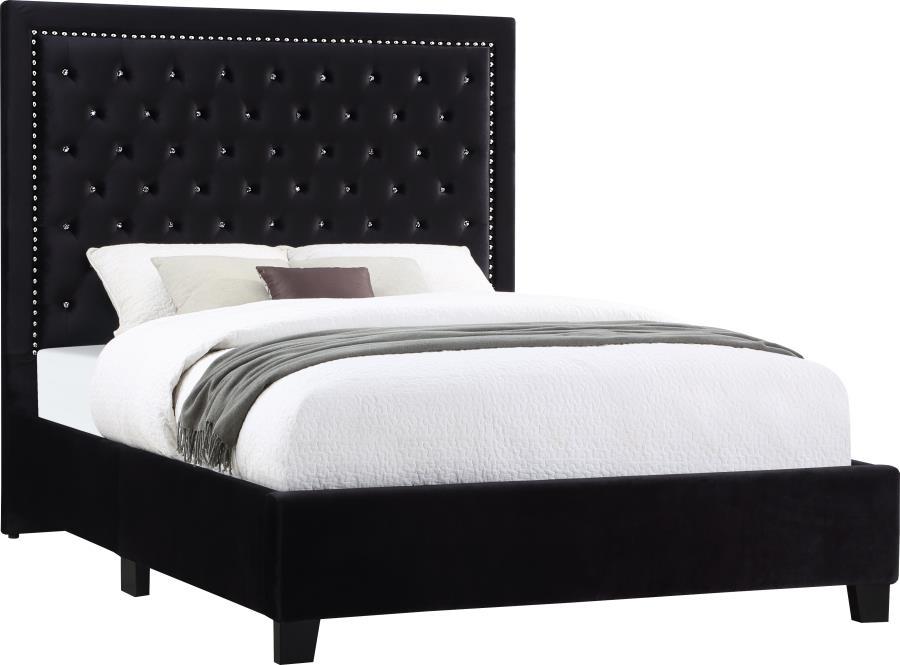 Hailey - California King Bed - Black