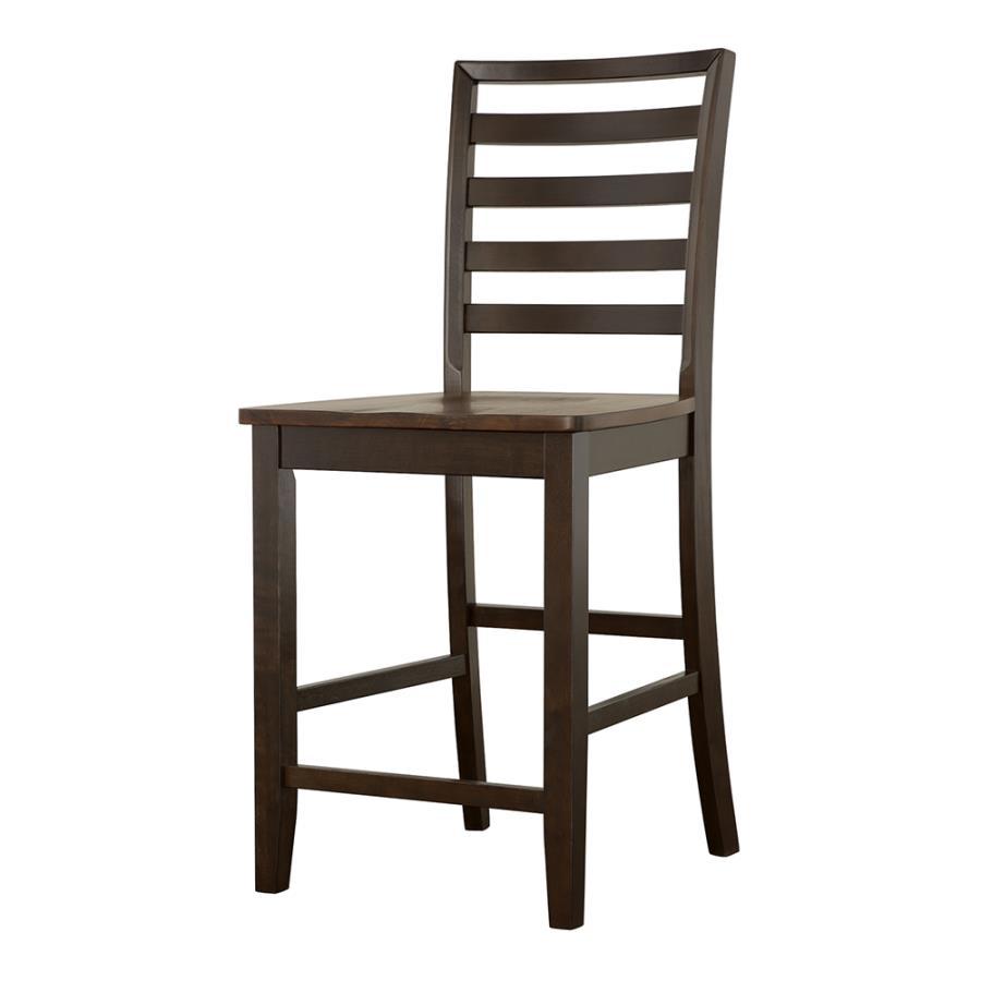 Sanford - Counter Stool (Set of 2) - Brown