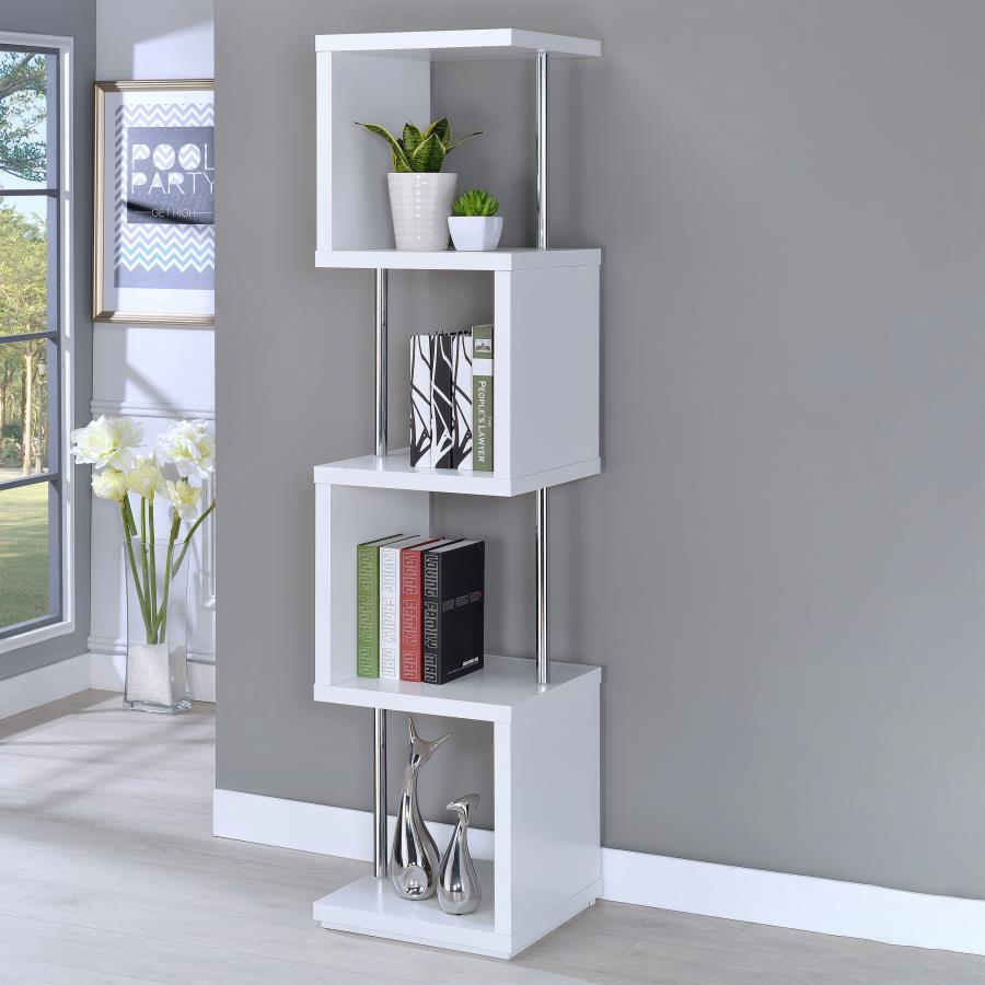 Coaster - 4-shelf Bookcase