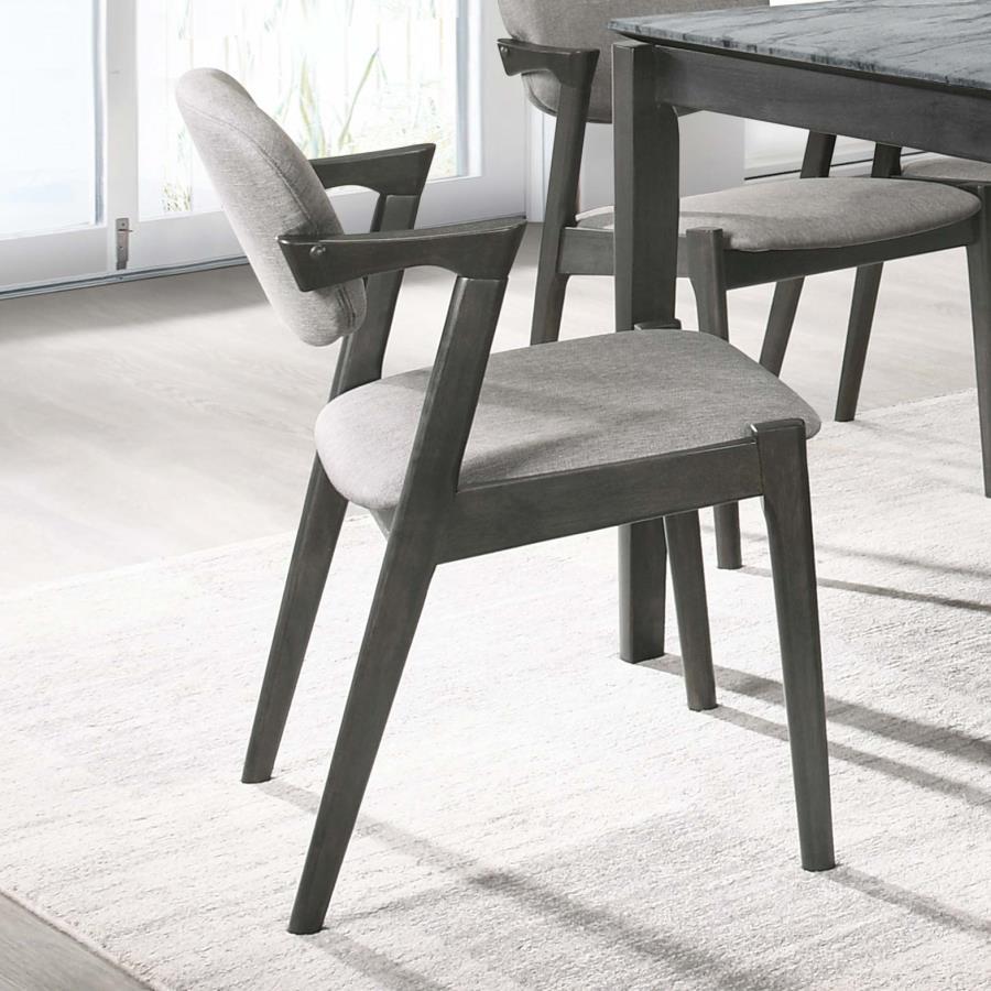 Stevie - Side Chair (Set of 2) - Gray