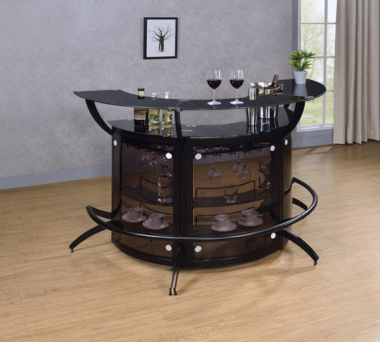 Coaster - 3 Pc. Bar Unit Set