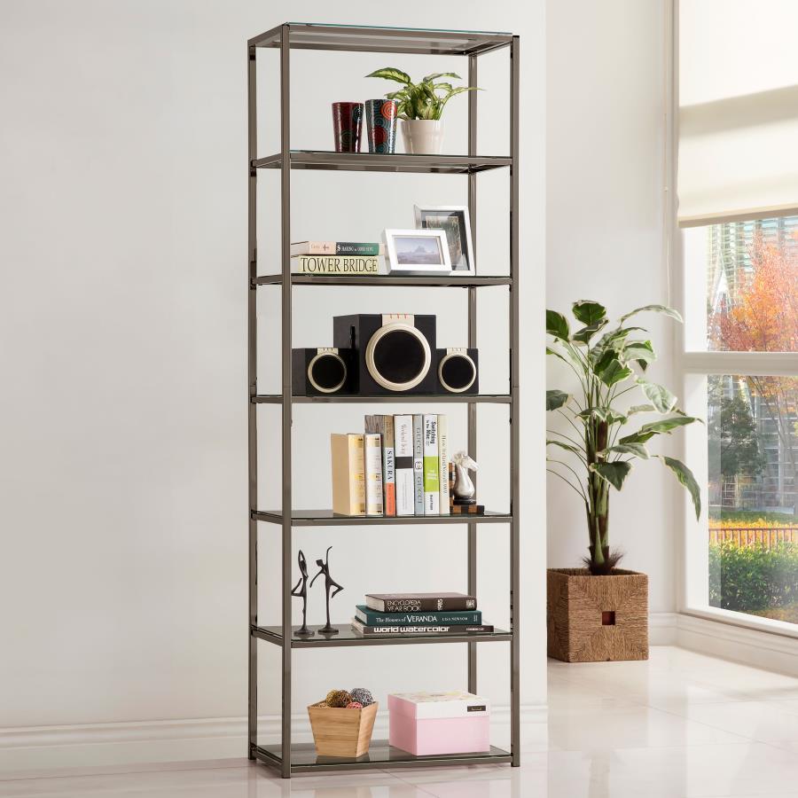 Kate - Bookcase - Gray