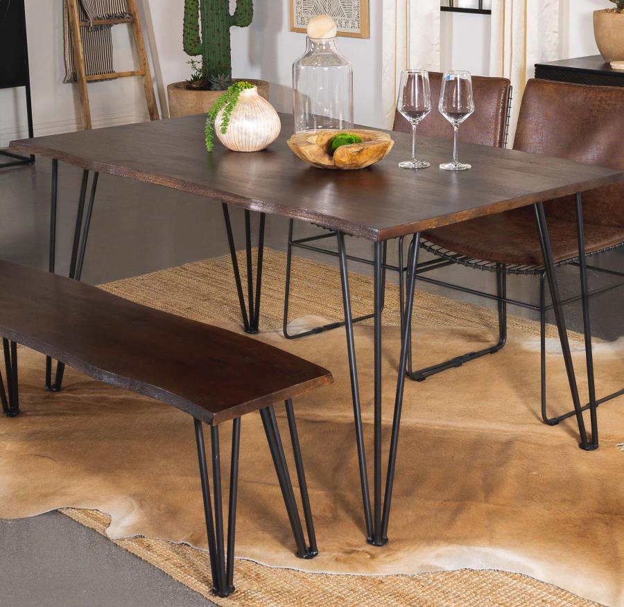 Topeka - Dining Table - Brown