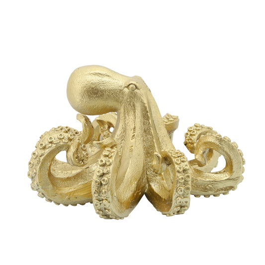 Octopus Table Accent - Gold