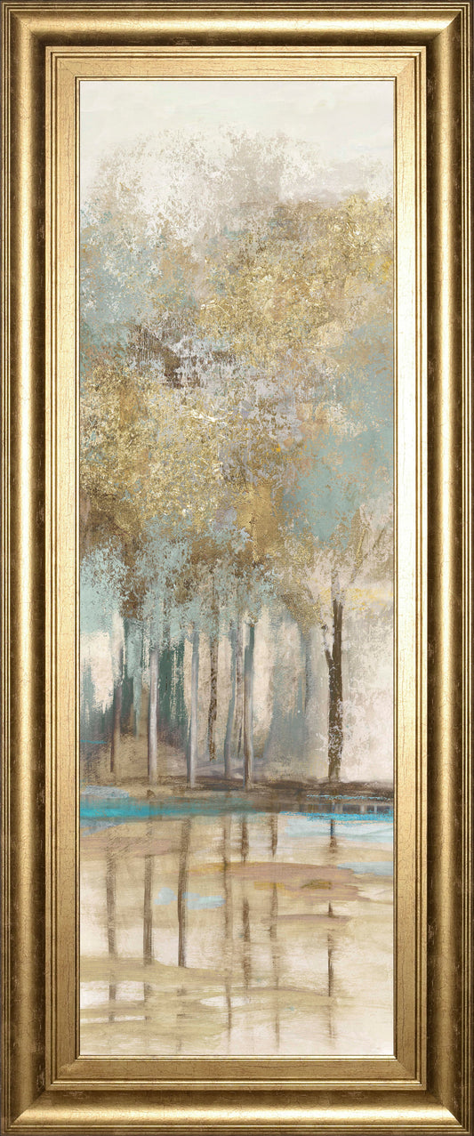 Woodlot II By Allison Pearce - Wall Art 42 x 18 - Light Brown