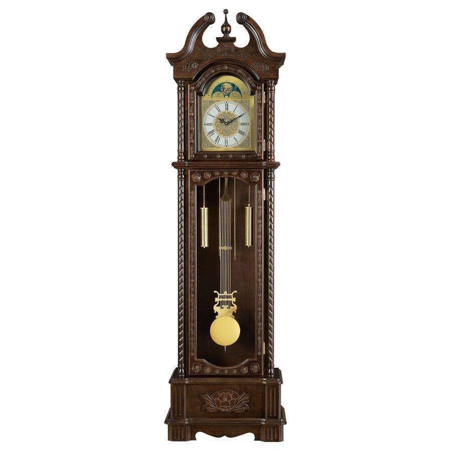 Cedric - Grandfather Clock With Chime - Brown