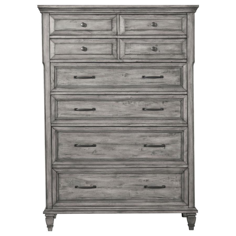 Avenue - Bedroom Chest - Dark Gray