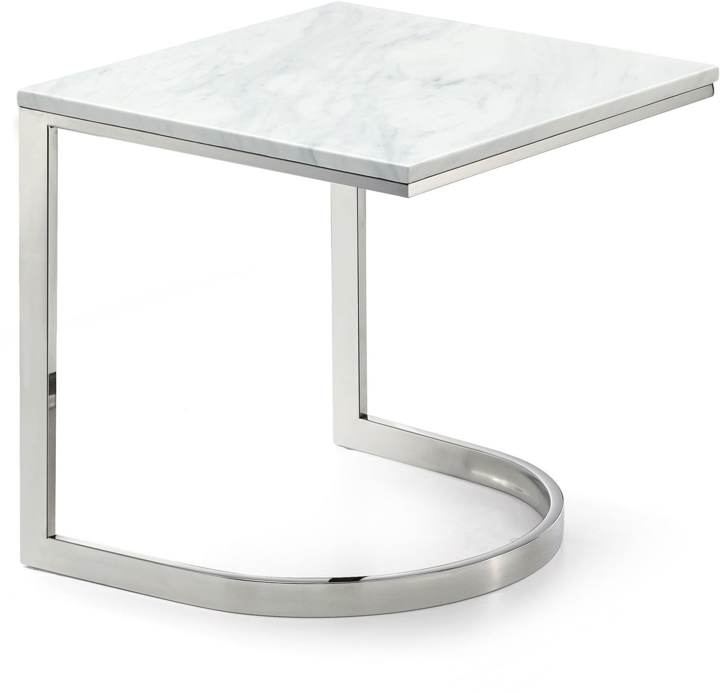 Copley - End Table - Pearl Silver