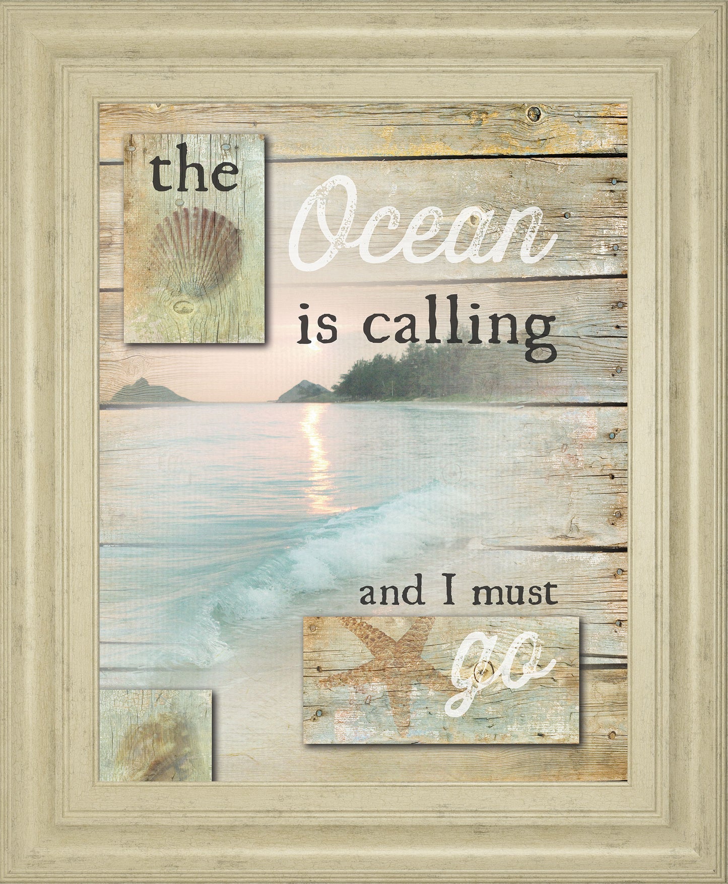 The Ocean Is Calling By Marla Rae - Framed Print Wall Art