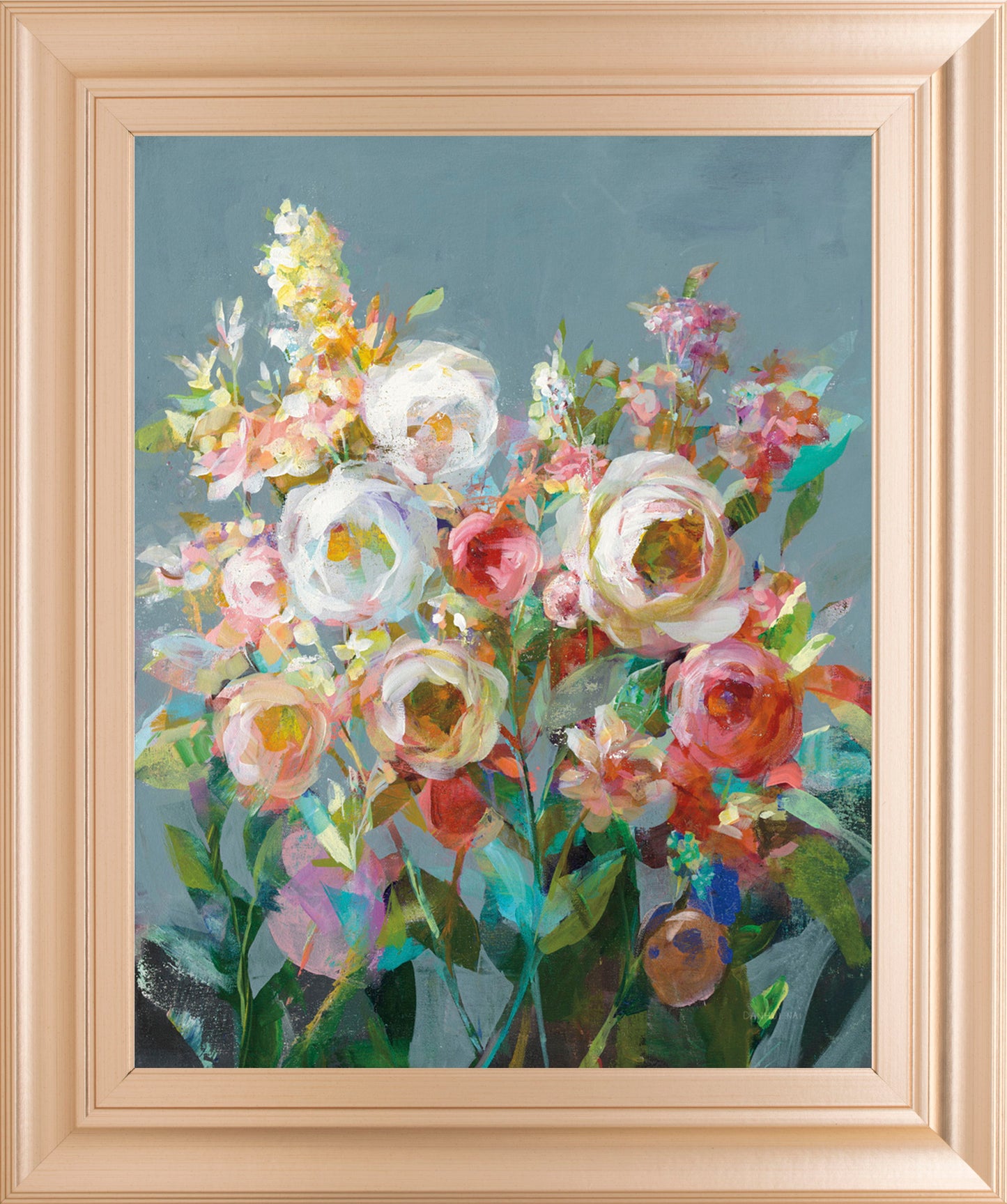 Joy Of The Garden I By Danhui Nai - Framed Print Wall Art