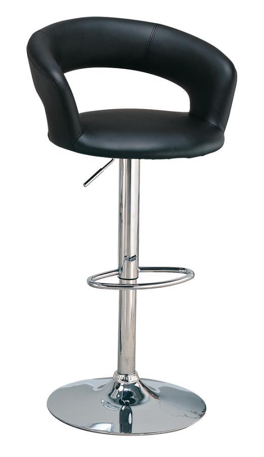 Coaster - Round Back 29″ Adjustable Height Bar Stool