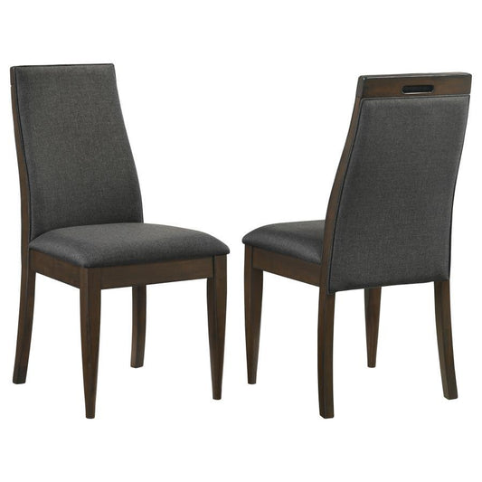 Wes - Side Chair (Set of 2) - Dark Brown