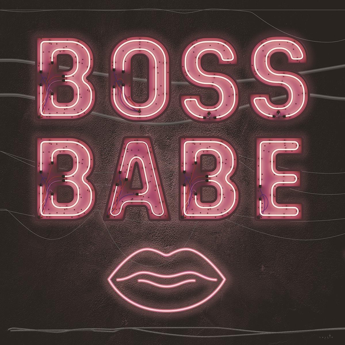 Small - Neon Boss Babe By Sophie Six