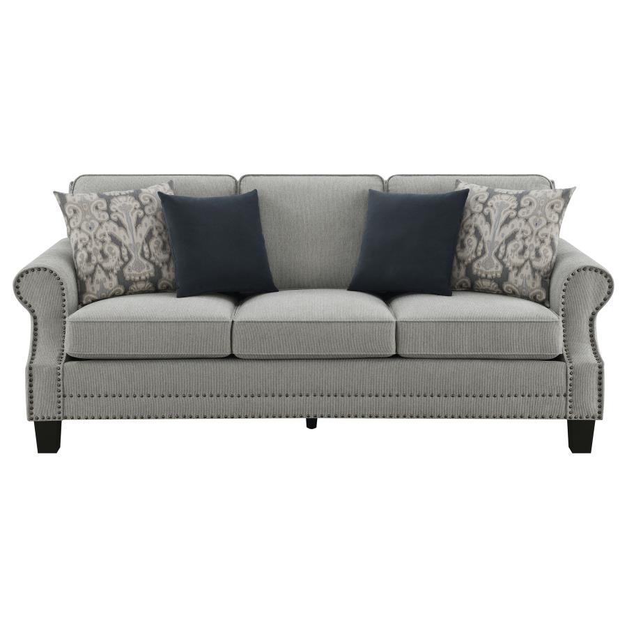 Sheldon - 3 Piece Set (Sofa, Loveseat, Chair) - Light Gray