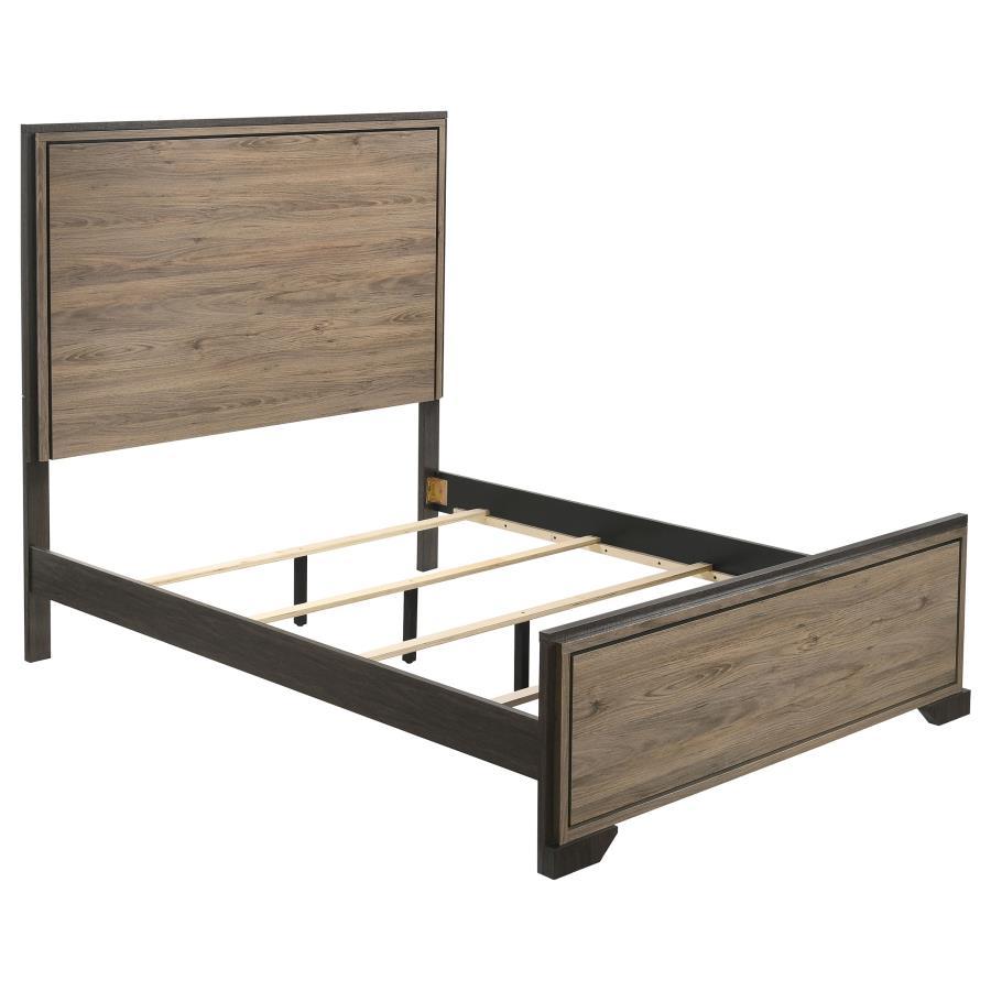 Baker - Queen Bed 4 Piece Set - Brown