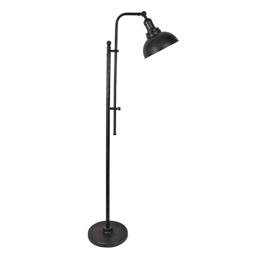 Dome Shade Floor Lamp - Black