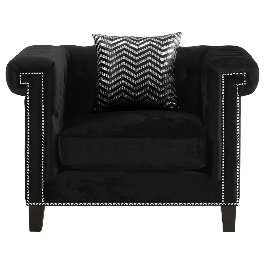 Reventlow - Arm Chair - Black