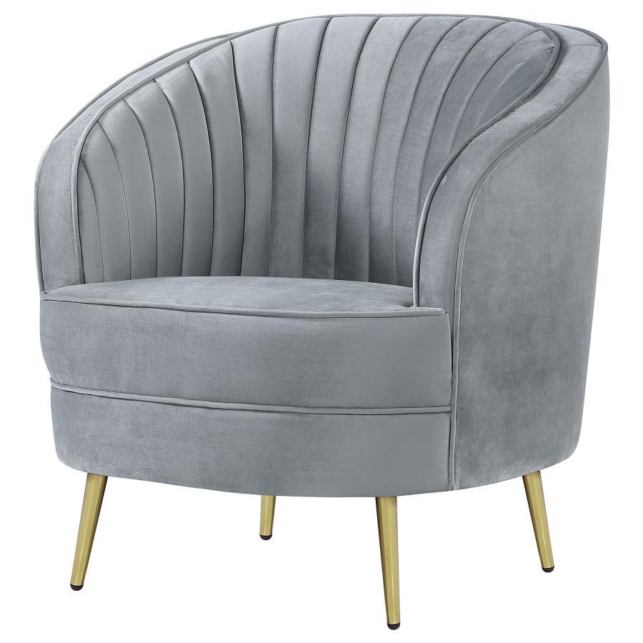 Sophia - Arm Chair - Pearl Silver