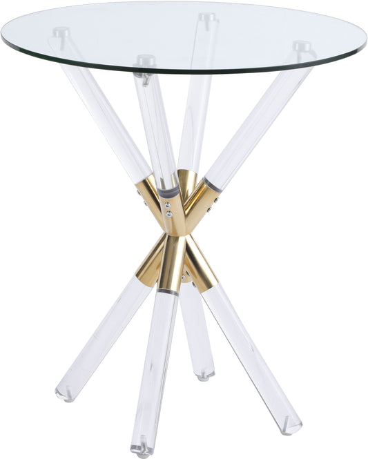 Mercury - End Table - Gold