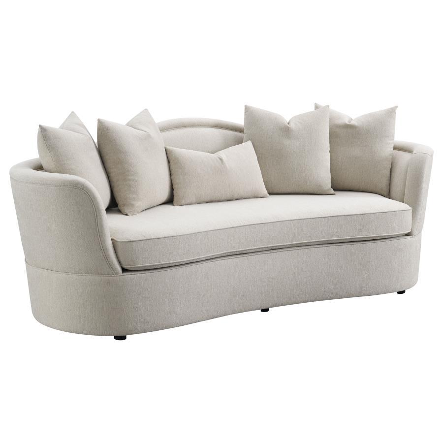 Kamilah - 2 Piece Living Room Set (Sofa And Loveseat) - Black