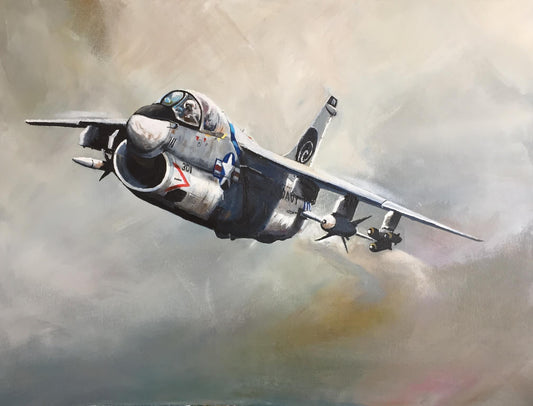 Framed - Plane II By P.s. Art